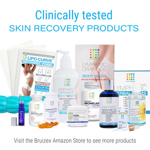 Bruizex Bromelain & Quercetin Recovery Complex - Post Surgery Recovery Bruising, Swelling Relief, Lymphatic Drainage - Post 360 lipo, BBL, Liposuction, Tummy Tuck - Non GMO - 60 Capsules BruizexBuy Supplements Australia