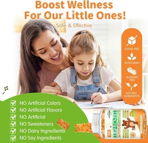 2 Pack Magnesium Gummies for Kids & Adults- Magnesium Glycinate