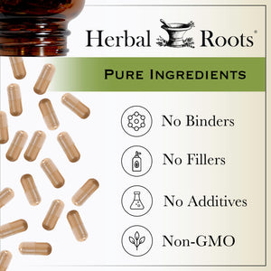 Herbal Roots Oil of Oregano - Made from Mediterranean Oregano Oil - 90 Easy to Swallow Softgel Capsules - Extra Strength 150mg Herbal Roots buy supplements Au