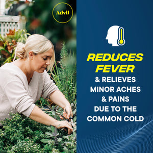 Advil Pain Reliever and Fever Reducer, Pain Relief Medicine with Ibuprofen 200mg for Headache, Backache, Menstrual Pain and Joint Pain Relief - 10 Coated Tablets Advil buy supplements Au