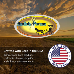 Amish Farms Natural Bar Soap 5-Pack Variety – Handmade Cold Process Moisturizing Soap Bars, Large Hand-Cut, Made in USA - PrimeBioHealth - canada supplements
