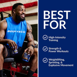 BodyTech Creatine Monohydrate Powder, Unflavored Micronized Creatine Formula for Men and Women, 5g per Serving, Pre Workout & Post Workout Supplement - PrimeBioHealth - canada supplements