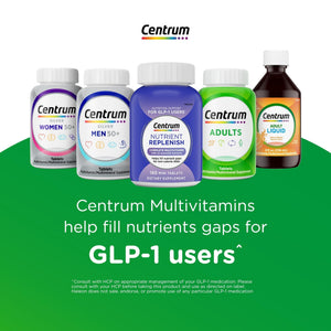 Centrum Silver Men's 50+ Multivitamin with Vitamin D3, B-Vitamins, Zinc for Memory and Cognition - 200 Tablets - PrimeBioHealth - canada supplements