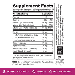 EyePromise Macular Health Eye Vitamin - 60 Softgels, 30-Day Supply - Zinc-Free Eye Health Support with Zeaxanthin, - PrimeBioHealth - canada supplements