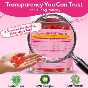 Fiber Gummies 7500mg, Probiotics & Digestive Enzymes, Sugar-Free, Vegan & Gluten-Free Supplement for Gut Health, Bloating Support & Regularity, - PrimeBioHealth - canada supplements