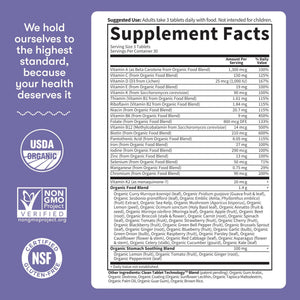 Garden of Life Organics Prenatal Multivitamin with Folate, B6, B12, D3 & Iron – Prenatal Vitamins for Women with Energy Metabolism Support for Healthy Fetal Development - PrimeBioHealth - canada supplements
