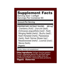 Herbs Etc. CranBladder ReLeaf Softgels - Bladder Health Support - Natural Supplement Formula to Aid Urinary Health & Comfort - Optimal Urinary Support with Cranberry - 60 Softgels (60 Servings) - PrimeBioHealth - canada supplements