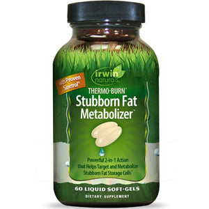 Irwin Naturals Thermo-Burn Stubborn Fat Metabolizer - 75 Liquid Soft-Gels - PrimeBioHealth - canada supplements
