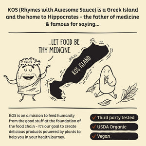 KOS Vegan Protein Powder Erythritol Free, Vanilla USDA Organic - Pea Protein Blend, Plant Based Superfood Rich in Vitamins & Minerals - Keto, Dairy Free - Meal Replacement for Women & Men, 28 Servings - PrimeBioHealth - canada supplements