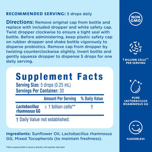 Mommy's Bliss Baby Probiotic Drops Everyday - Gas, Constipation, Colic Symptom Relief - Newborns & Up - PrimeBioHealth - canada supplements