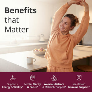 Multivitamin for Women with Vitamins and Minerals for Energy, Focus and Immune Health – Premium Daily Womens Multivitamins - PrimeBioHealth - canada supplements