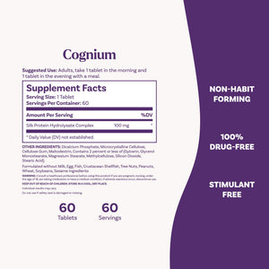 Natrol Cognium Memory, Brain Health Supplements for Adults, Brain Memory Supplements, Enhances Mental Agility in Healthy Adults, - PrimeBioHealth - canada supplements