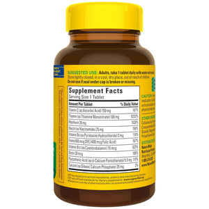 Nature Made Super B Complex with Vitamin C & Folic Acid, B Complex Vitamins for Women and Men, Dietary Supplement - PrimeBioHealth - canada supplements