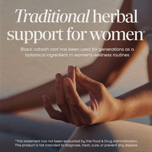 Nature’s Way Herbs Black Cohosh Root Capsules, Traditional Women’s Herbal Supplement*, Cimicifuga Racemosa Root, - PrimeBioHealth - canada supplements