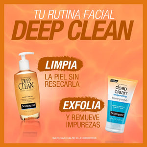 Neutrogena Deep Clean Daily Facial Cleanser with Beta Hydroxy Acid for Normal to Oily Skin, Alcohol-Free - PrimeBioHealth - canada supplements