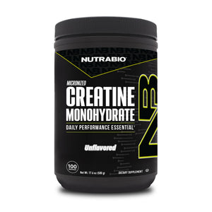 NutraBio Pure Micronized Creatine Monohydrate Powder Supplement, Unflavored, (300 g) - Supports Bulk Muscle Energy, Recovery, and Strength - HPLC Tested Creatine Powder Supplement for Men and Women - PrimeBioHealth - canada supplements