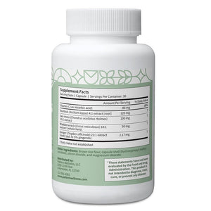 Pattern Wellness Sea Moss Complex – Sea Moss, Burdock Root, Bladderwrack, Vitamin C & Ginger – Supports Immune & Digestive Health – Vegan, Non-GMO – 30 Capsules - PrimeBioHealth - canada supplements