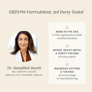 Perelel Conception Support Pack, Prenatal Multivitamin with DHA Omega 3, COQ10 & Folate, Supports Fertility Wellness for Women - PrimeBioHealth - canada supplements