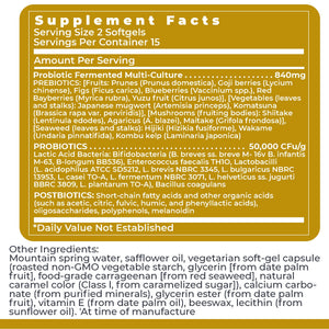 Premier Research Labs Premier Probiotic - Pre Pro Post Biotics for Women & Men, Quad Biotic, Quadbiotic, Prebiotics, Probiotics - PrimeBioHealth - canada supplements