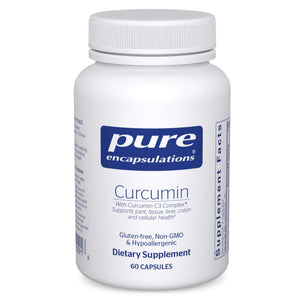 Pure Encapsulations Curcumin - 500 mg - Supports Joint Health & Liver Health - Curcuma Longa Capsule - PrimeBioHealth - canada supplements