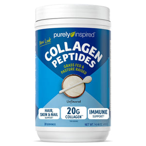 Purely Inspired Collagen Powder, Unflavored (20 Servings) - 20g Hydrolyzed Collagen Peptides Protein Powder for Women & Men - Grass-Fed & Pasture Raised Supports Hair - PrimeBioHealth - canada supplements