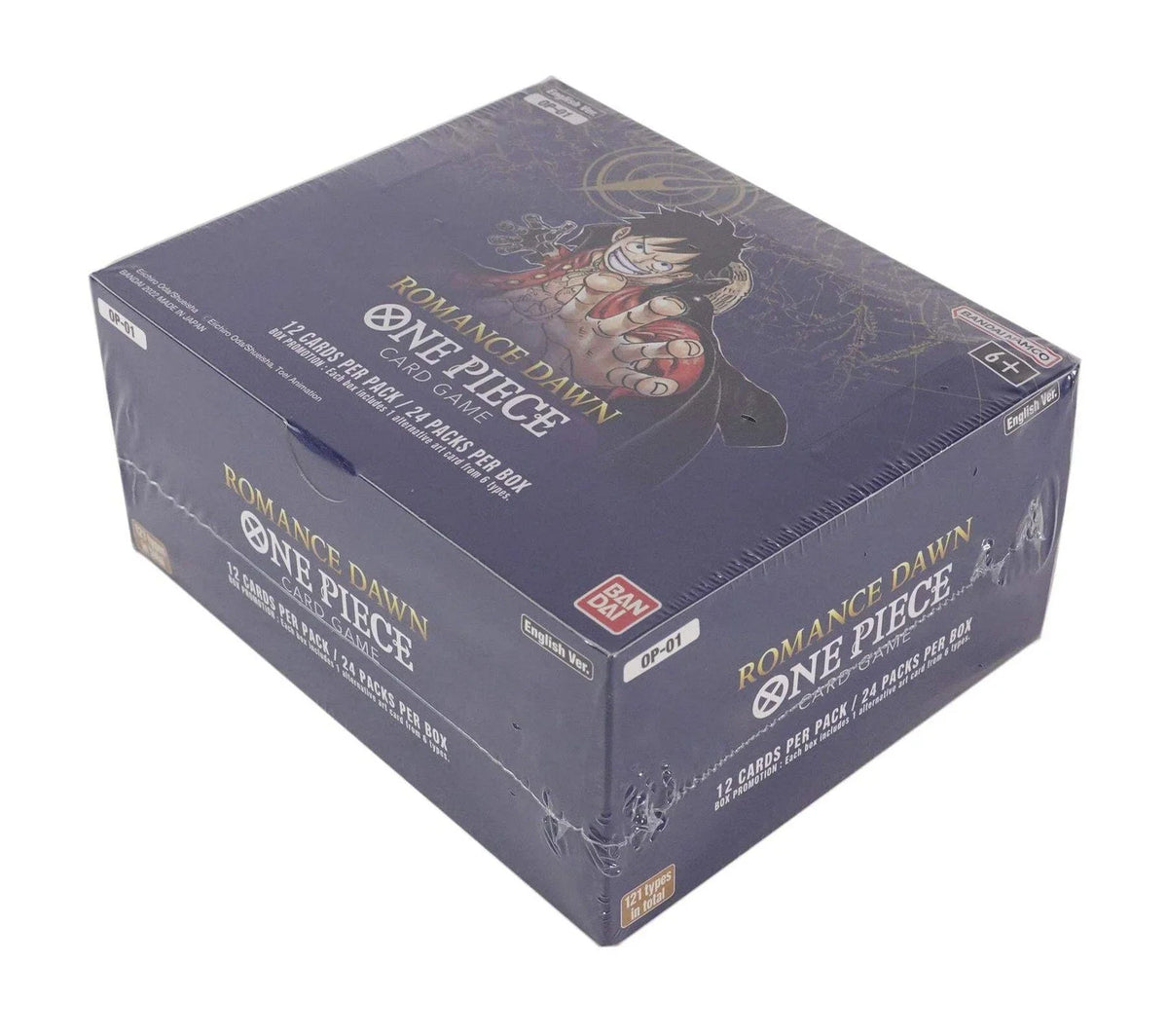 One Piece TCG: Romance Dawn (OP-01) Booster Box (1st Print) (Blue Bottom)