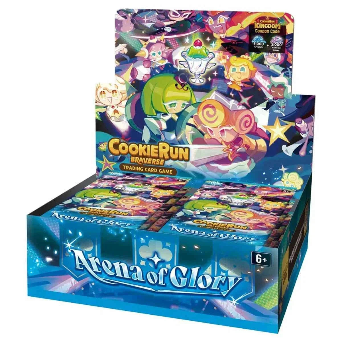 SEALED CASE! 8x CookieRun TCG: Arena of Glory Booster Box