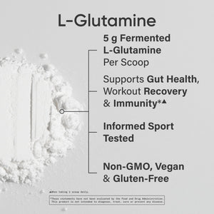 Sports Research L-Glutamine - Workout Recovery, Immune Health & Gut Health Support - 5 G Per Serving - 10.58 Oz - PrimeBioHealth - canada supplements