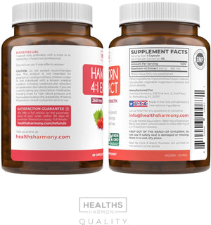 Super Potent Hawthorn Berry Extract Capsules - Hawthorn Berry Supplement Made from Extra Strength Concentrate to Support Heart and Digestive Health - Vegan Non-GMO & Gluten Free (4 Month Supply) - PrimeBioHealth - canada supplements
