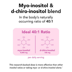 Theralogix Ovasitol Inositol Powder - 90-Day Supply - Myo-Inositol & D-Chiro Inositol for Hormone Balance & Ovarian Function Support - NSF Certified - 400 g (180 Servings) - PrimeBioHealth - canada supplements