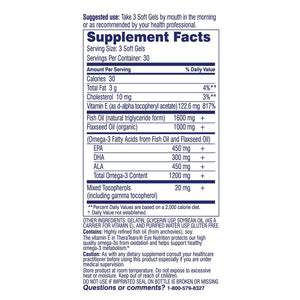 TheraTears Omega 3 Supplement, 1200mg, 90 ct (Pack of 1) - PrimeBioHealth - canada supplements
