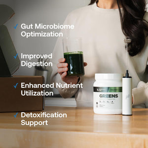 Transparent Labs Prebiotic Greens - Superfood Powder & Antioxidants Supplement with Organic Spirulina, Chloerra, Acacia, & Green Banana Powder - 30 Servings, Unflavored - PrimeBioHealth - canada supplements