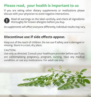 USDA Organic Moringa Capsules - High Potency Organic Moringa 500mg Extract 10:1 Per 1 Capsule Serving - Nutrient Dense Green Superfood Antioxidant - Vegan & Non-GMO Moringa (2 Month Supply) - PrimeBioHealth - canada supplements