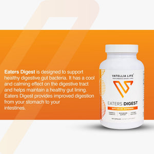 Vatellia Life New from Eaters Digest | Prebiotic | Probiotic | Digestive Support | Gut Soothing | Healthy Gut Lining | Max Nutrient Absorption - PrimeBioHealth - canada supplements