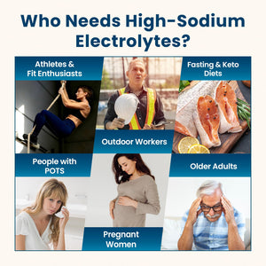 Venture Pal High Sodium Sugar Free Electrolytes Powder Packet - Hydration Packets with Vitamin, Sodium & Potassium | Zero Calories | Vegan, Keto & Paleo Friendly - PrimeBioHealth - canada supplements