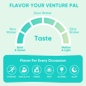 Venture Pal Sugar Free Electrolytes Powder Packets - Liquid Daily IV Hydration Packets | Instantly Hydrating & Party Recovery | 5 Vitamins & 7 Electrolytes - PrimeBioHealth - canada supplements