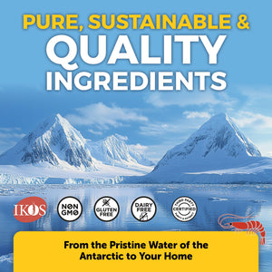 Viva Naturals Antarctic Krill Oil Omega 3 Supplements 1250 mg - DHA EPA Omega-3 & Astaxanthin Concentration for Joint Health, - PrimeBioHealth - canada supplements