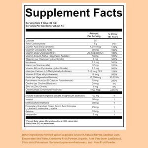 Zeniber MaayRuth Multivitamins Hair Growth| Liquid Multivitamin for Hair Growth | Biotin 10000mcg | Hair & Skin Support Supplement | - PrimeBioHealth - canada supplements